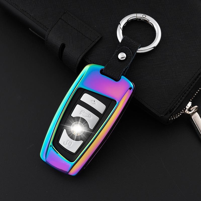 Key Fob Cover for BMW 5 Series 525li, 2 Series, 3 Series 320li, 7 Series, X3 X4 - Compatible with Modifications