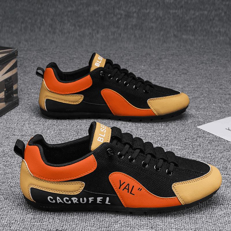 Summer Men's Casual Sports Shoes 2025 New Mesh Breathable Non-slip Walking Shoes Outdoor Fashion Comfort Flat Running Shoes