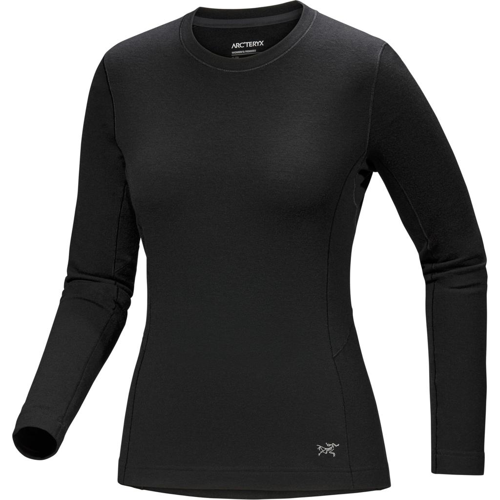 Satoro Merino Wool Crew Neck Long Sleeve X000008474 Black XS Arc'teryx Women's