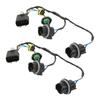 2 Pcs Headlight Wiring Harness 25962806 Left Right Headlamp Socket Wire Harness for Silverado 1500 2500 HD 3500 HD