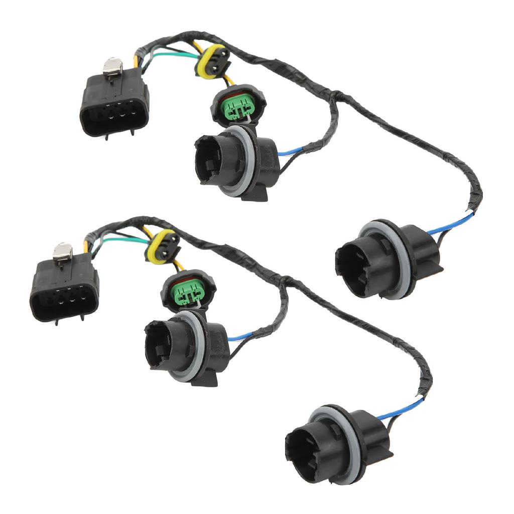 2 Pcs Headlight Wiring Harness 25962806 Left Right Headlamp Socket Wire Harness for Silverado 1500 2500 HD 3500 HD