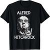 Lustiges Alfred Hitchcock-Hitchcock Rock and Roll Musik T-Shirt