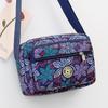 Floral Oxford Cloth Crossbody Bag for Women - Versatile Canvas Bag for Moms and Seniors