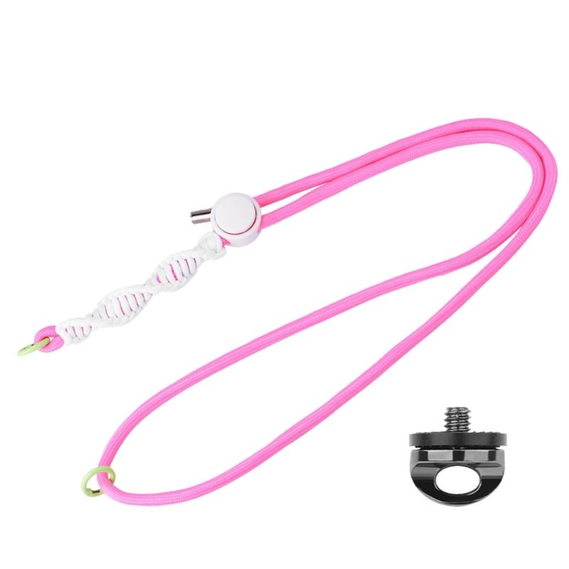 Durability Camera Lanyard Compatible for Pocket 3 Camera Lanyard Belt Featuring AntiSlip Design and Easy Installation