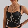 Hip-hop Street Dance Sexy Chest Chain Female Hot Girl Clavicle Chain Personality Wear Chest Body Chain