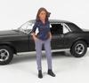 American Diorama Car Meet 3 Figure 5 American Diorama Car Meet 3 Figure Miniature 1/18 [Used]