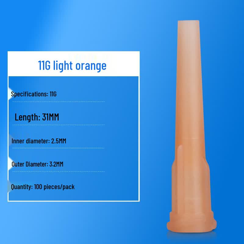 Plastic Slanted Dispensing Needles