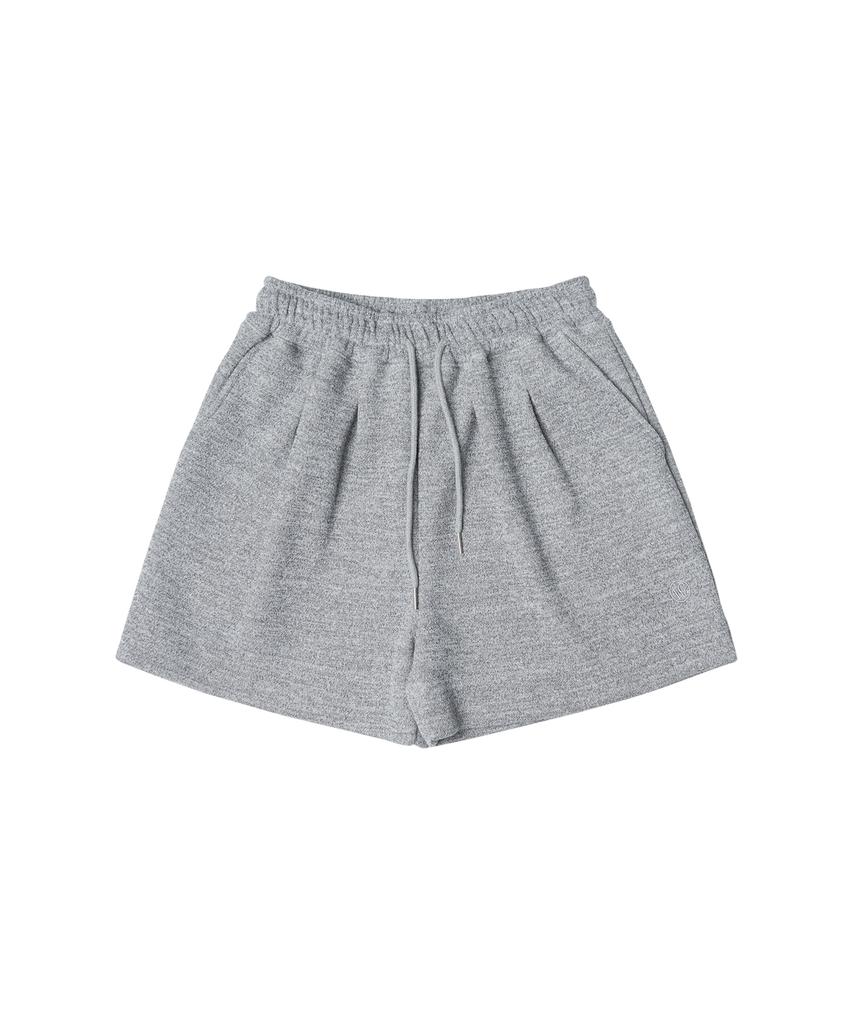 Banwonateullie P3186 Haul Double-Tuck Shorts_Melange Gray