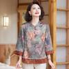Hodo Women's Elegant Mid-Sleeve Versatile Shirt