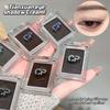 Cappuvini Dark Brown Monochrome Eyeshadow Cream Mashed Natural Smudge-Resistant Non-Drying Matte Eye Shadow Waterproof Eyeliner