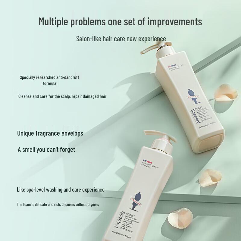 Adolph Anti-Dandruff & Moisturizing Hair Care Set