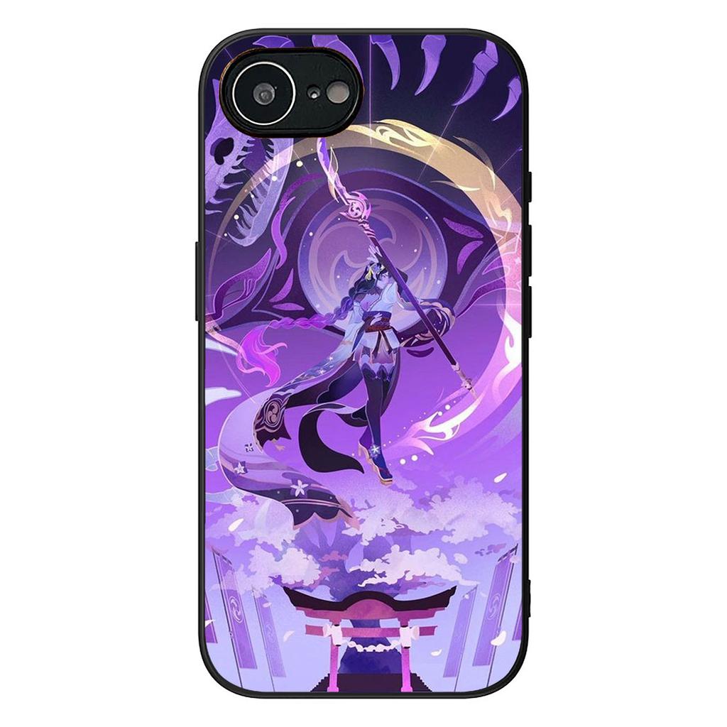 Baal Raiden Shogun Genshins Impacts Venti Phone Case for Apple iPhone 16 17 Air 14 15 Pro Max Plus 16+ 16E 14+ ProMax Soft Cover