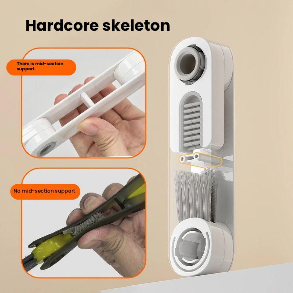 Multifunctional Bottle Brush 4-in-1 Crevice Cleaning Brush New Cup Lid Brush for Thermos Cup