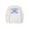 MLB American Sweatshirt Unisex White 3AMTV0741-50CRS