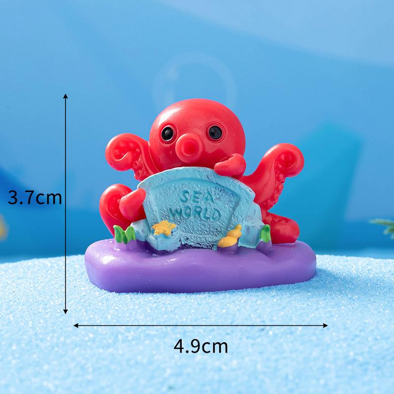 

Имитация осьминога, римской колонны, ракушки, дрейфующей бутылки, украшения для аквариума, миниатюрные украшения для аквариума, аксессуары для подарков