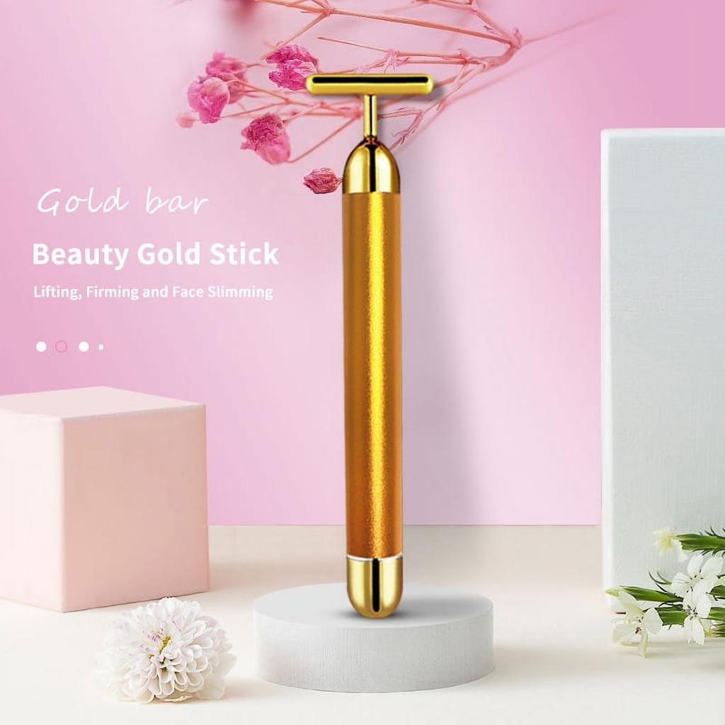 T Shaped Face Massager Skin Roller Tool