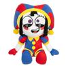 New 30cm Pomni Sitting Posture Cute Doll The Amazing Digital Circus Anime Surrounding Plush Toy Best Festival Gift for Childrens