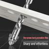 HUHAO Super Hard Four-Edge Tile & Concrete Drill Bit Set