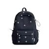 School bag new high value fresh sweet candy color backpack junior high school students lightweight travel backpack