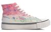 LINE FRIENDS X Wave Abrasion Resistant Coverage Slip Resistant High Top Canvas Shoes Women's Fuchsia AGCQ594-2