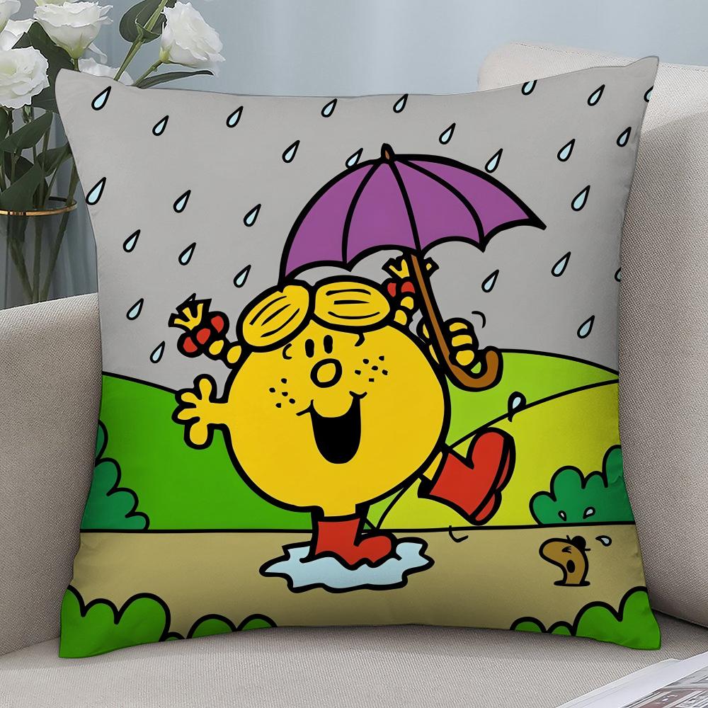 

Мистер. M-Мужчины Милая L-Маленькая Мисс Наволочка Короткий Плюш Наволочки Диван Декоративный Подарок Дом Двусторонняя Печать Наволочка 12x12Inch