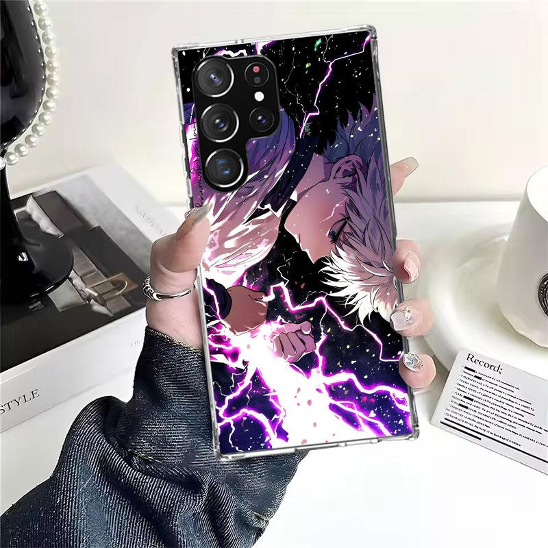 Huner X-Hunters Killua Soft Phone Case For Samsung Galaxy S22 S23 S24 S25 Edge S26 Ultra S20 FE S21 Plus + Fundas Coque Galaxy S