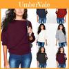 Soft And Cozy Women's Long Sleeve Baggy Pullover Top Knitted Oversized Sweater Jumper