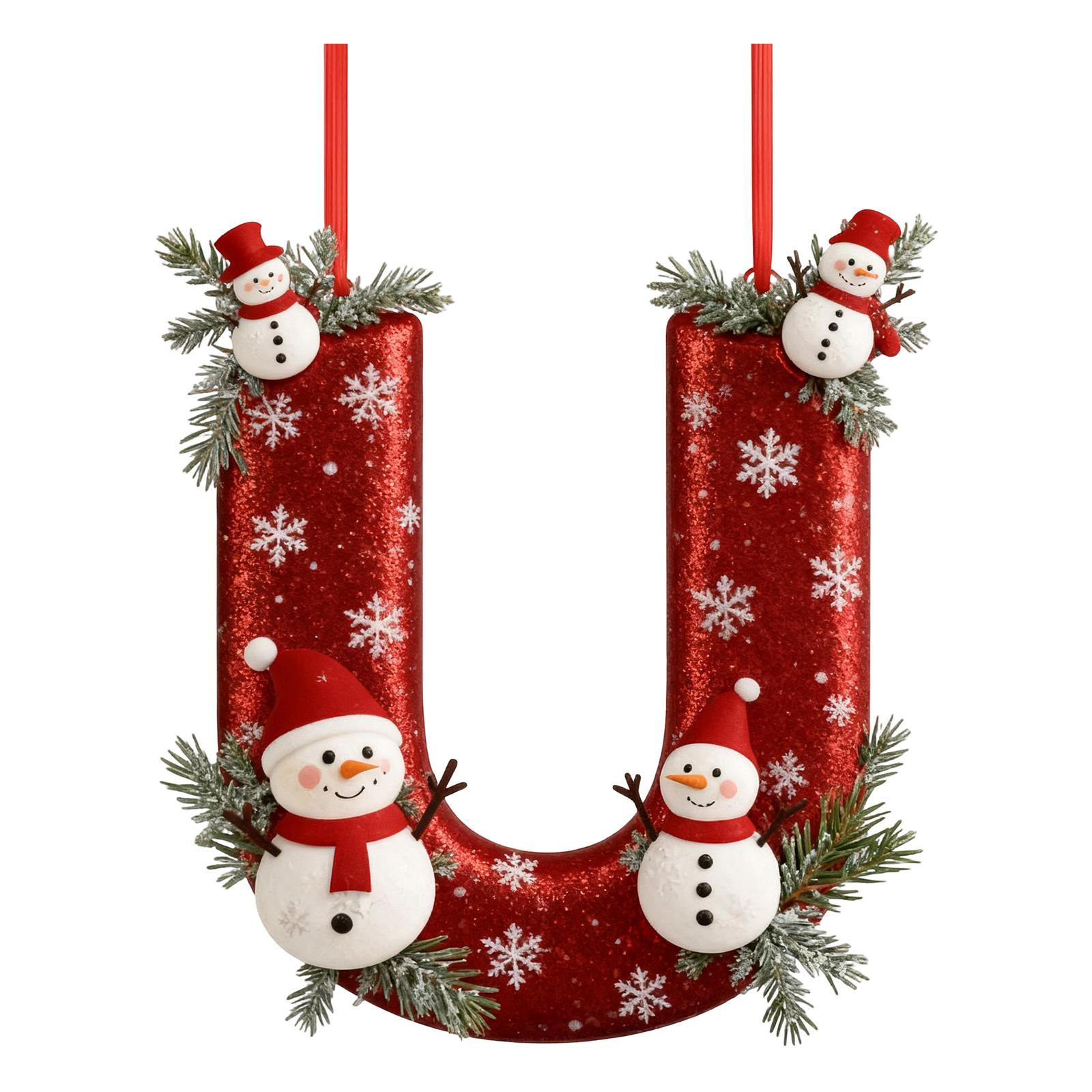 Двумерные рождественские украшения, Персонализированные рождественские украшения, Рождественские подарки на 2025 год One Size