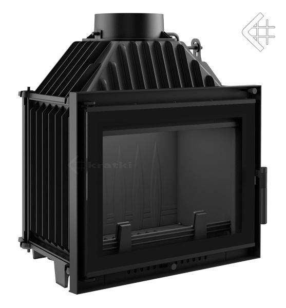 Cast Iron Fireplace KRATKI MAJA DECO 8 kW Ø 150