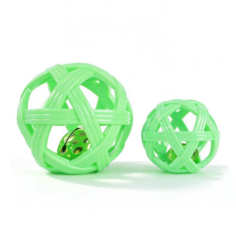 Universal Silicone Bite-Resistant Geometric Teething Toy Ball for Cats and Dogs