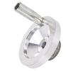Lathe Handwheel 80mm Aluminum Alloy Hand Wheel with Crank Handle for 7x12 7x14 0618 CJ18A Mini Lathes