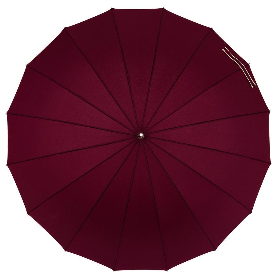 Czerwony, Elegancki Parasol Rządowy - Peterson