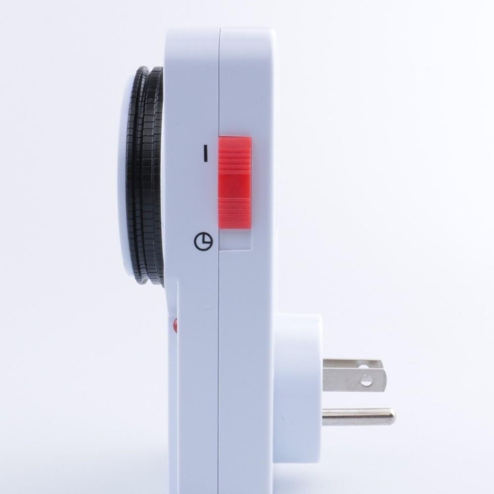 2/3-Pin Plug Timer Plug 15 Minutes Intervals 24 Hour Segment Timer  Kitchen Appliances