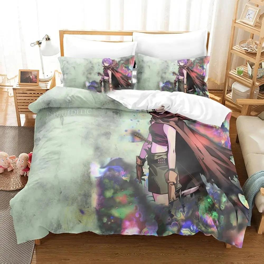 2024 Murder Princess Adult Boys Bedding Set Single Twin Full Queen King Size Duvet Cover Sets Anime parure de lit