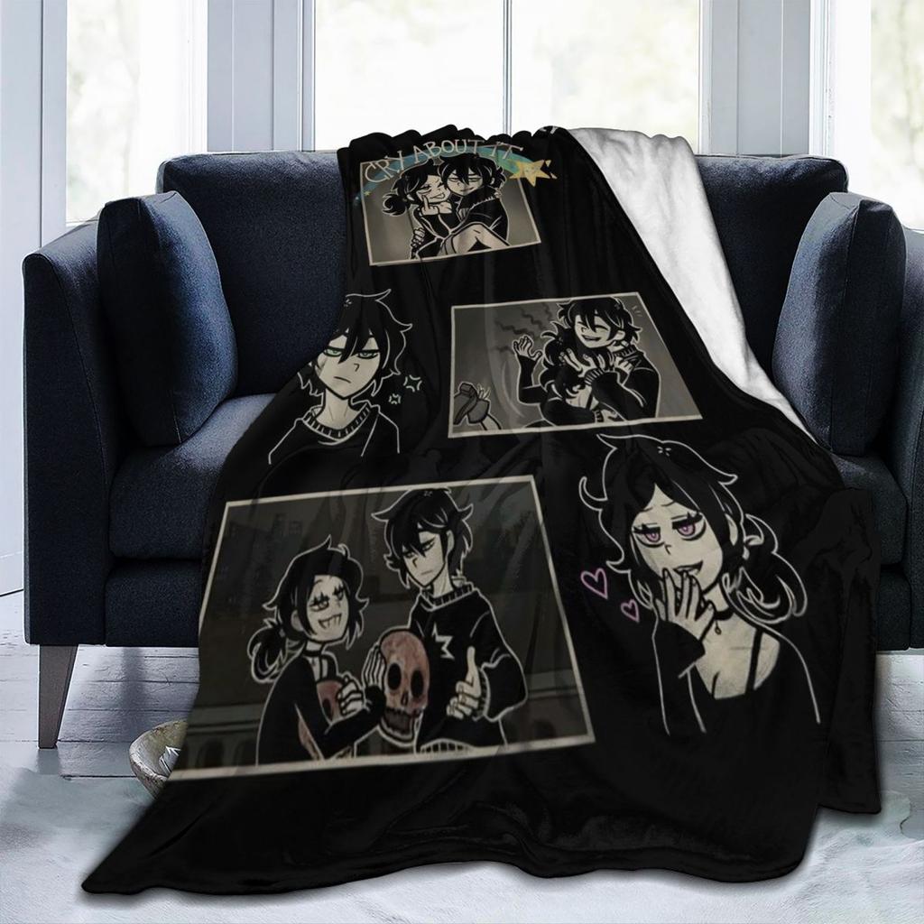 Ashley And Andrew The Coffin Of Andy And Leyley Blanket Fleece Sofa Throw Blanket Super Soft for Outdoor Throws Bedspread Quilt