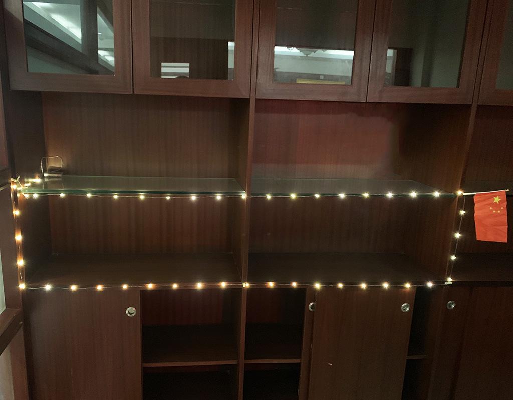 LED Battery Box Christmas Copper Wire String Lights - 3AA Powered Holiday Decoration Gifts