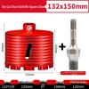 Compact Electric Hammer Water Drill Bit Set for Sharp Hole Opening in Range Hood, Wire Box, and Wall.