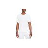 T Shirts Men's White Crew Neck Moderate Straight Fit CZ9184-100
