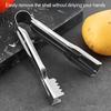 Crawfish Peeler Tool Stainless Steel Serrated Crawfish Shell Opener Easy Shelling Crawfish Shrimp Crab Lobster Ergonomic Seafood Shell Remover