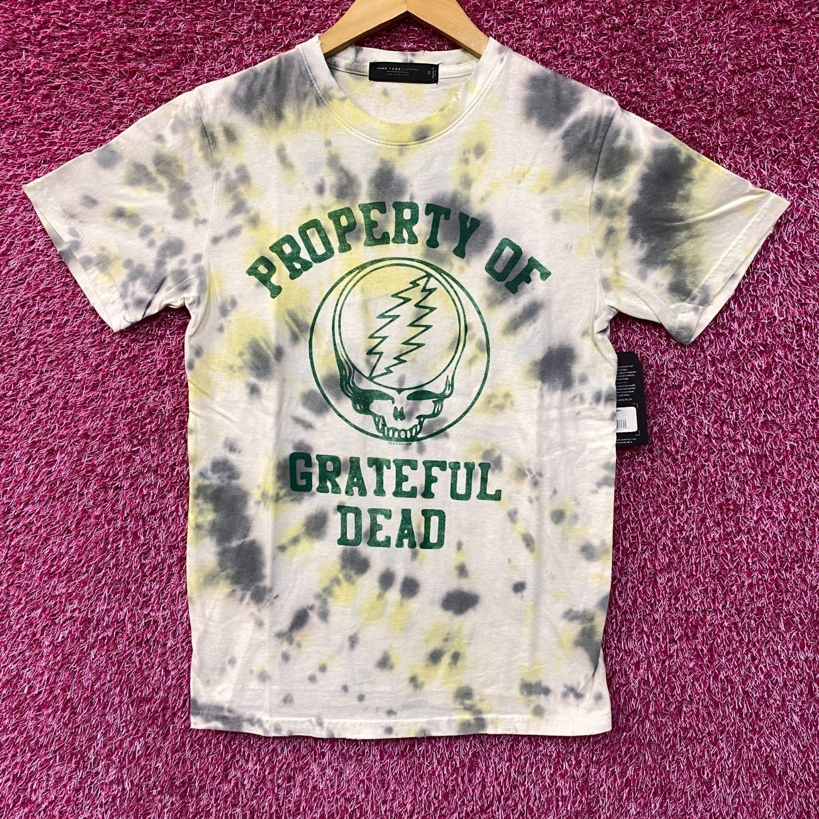 Property of Grateful Dead Vintage Style Tie Dye T-Shirt Extra Small XL