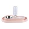 Dual-use Pet Bowl Plastic Bowl Dogs Cat Automatic Bowl Water Dispenser Feeder