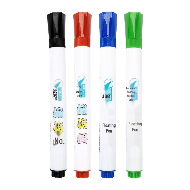 Water-Based Colorful Whiteboard Marker & Magic Floating Paintbrush for Kids - Erasable and Easy To Use