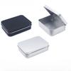 1Pcs Tin-Plated Slide Cover Storage Box Mini Metal Box Wedding Jewelry Pill Cases Portable Boxes Container Cosmetic Organizer