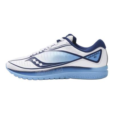 Kinvara 10 Comfortable Soft Nylon Non-Slip Wear-Resistant Low-Top Casual Running Shoes Unisex Sneaker White S10467-3
