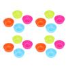 16pcs Silicone Donut Mold Colorful Baking Cups Cake Molds  Doughnut Pastries Puddings Muffins