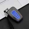 Carbon Fiber Auto Key Fob Case Cover Fit For Toyota C-Hr Chr Rav4 Rav 4 Corolla Camry Avalon Land Cruiser Prado Prius