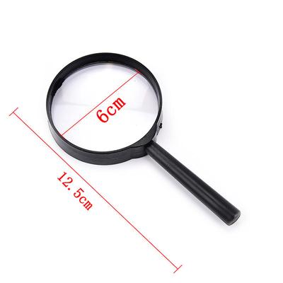 1 ks lupa 60 mm ručná 5-násobná lupa ručná slabozraké čítanie
