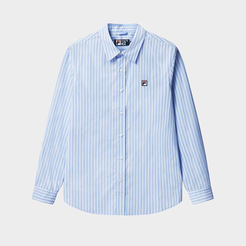FILA Men s 2026 Summer Striped Long-Sleeve Shirt 2XL