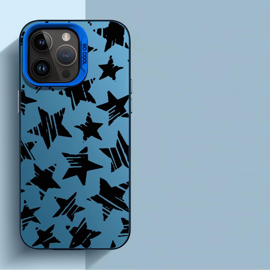 Five Pointed Star Phone Case for Realme 8i 8 4G 9i 10 4G 10 11 Pro 12 5G C15 C20 C21 C21Y C31 C33 C35 C53 C55 Capa Cover