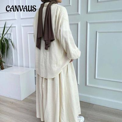 Women's Plus Size New Autumn Shirt Long Sleeved Skirt Fashion Casual Suit